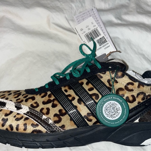 NWT Adidas ADIZERO ADIOS OG in Leopard and Cow, SIZE 10 - Picture 7 of 13